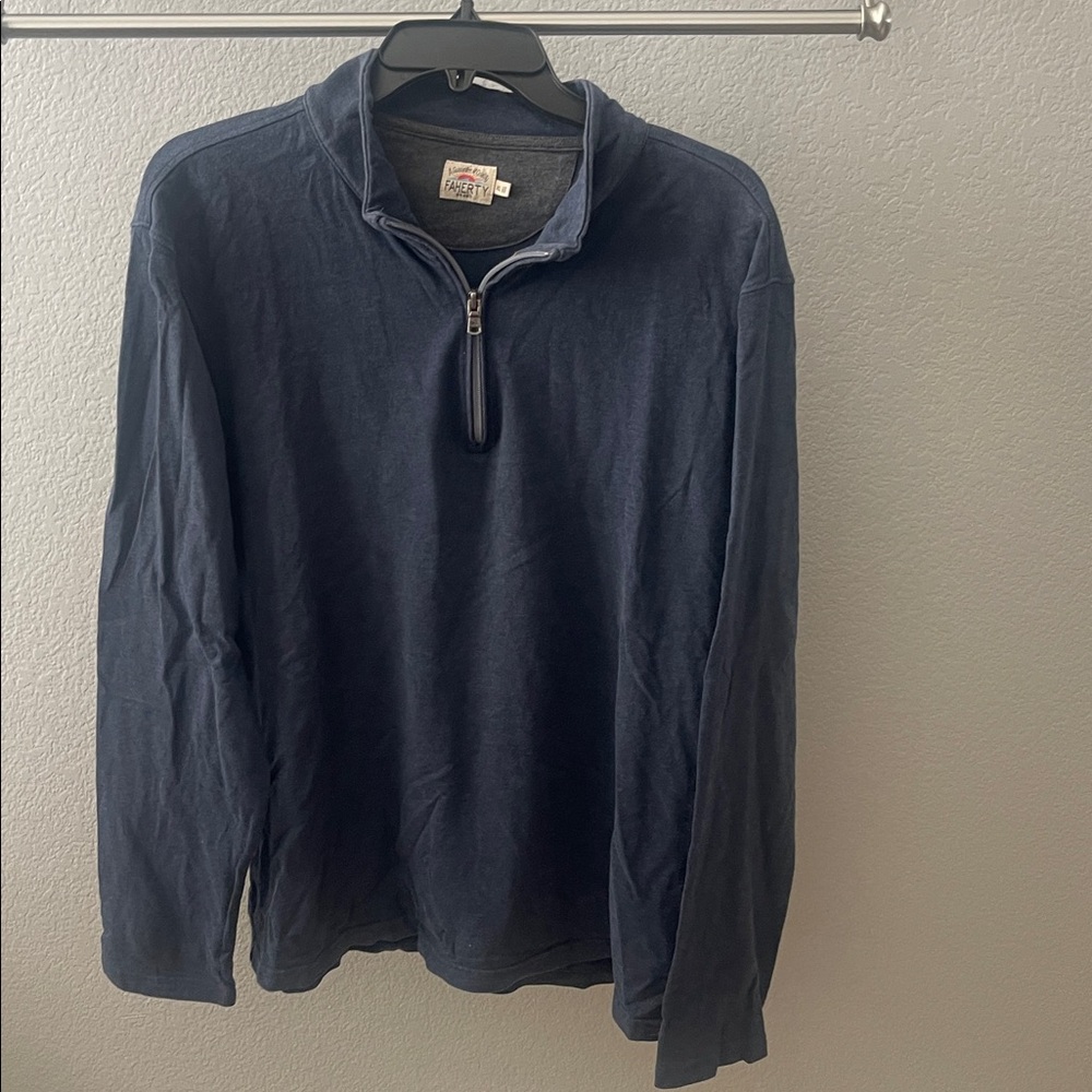 Faherty 3/4 Zip Sweatshirt